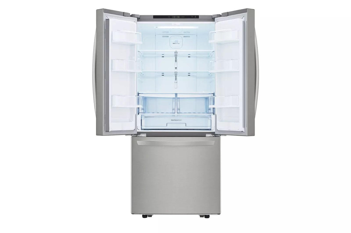 Lg LFCS22520S 22 cu. ft. 30-inch Wide French Door Refrigerator - Stainless Steel