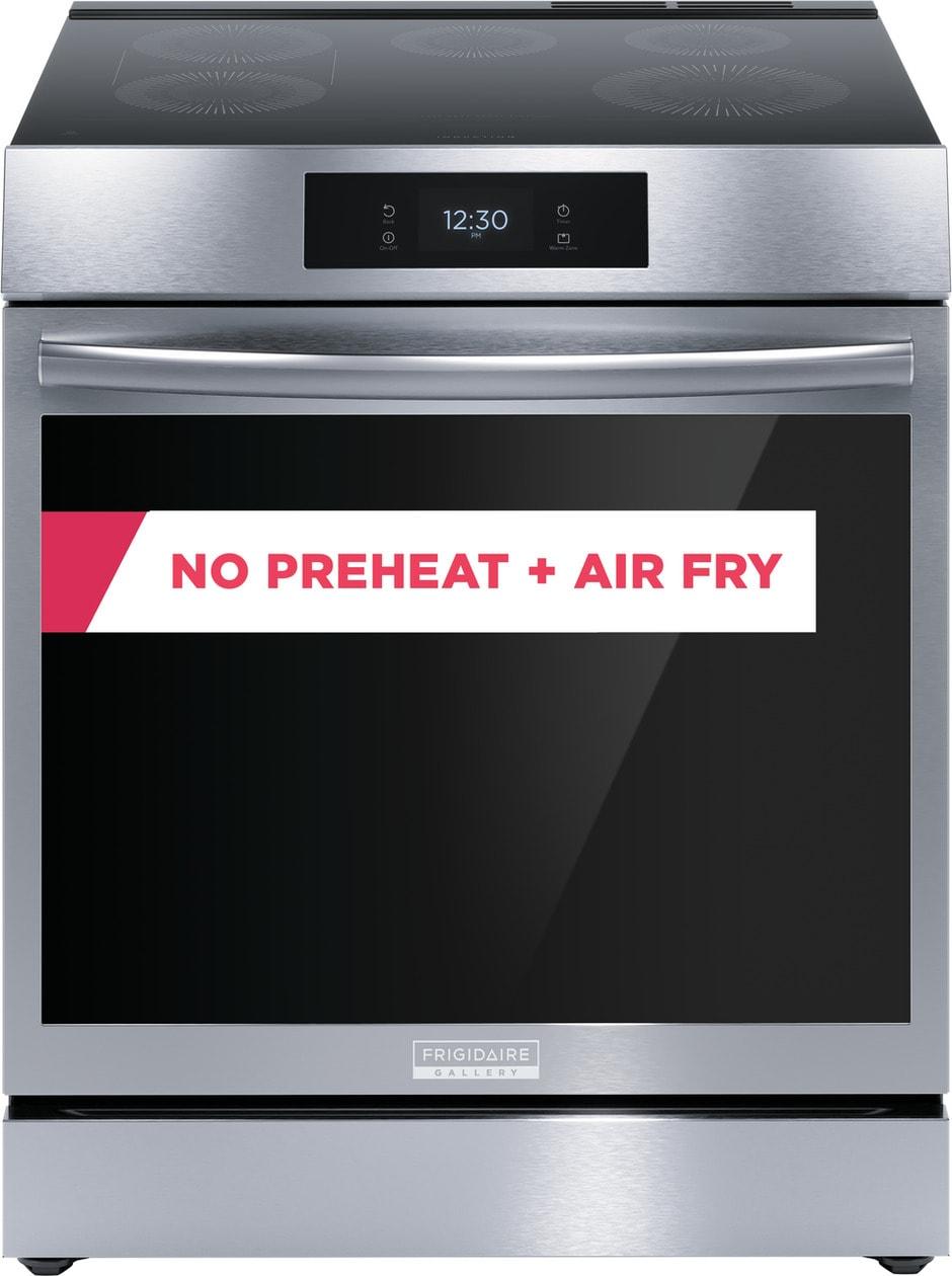Frigidaire GCFI3060BF 30" Front Control Induction Range with Total Convection