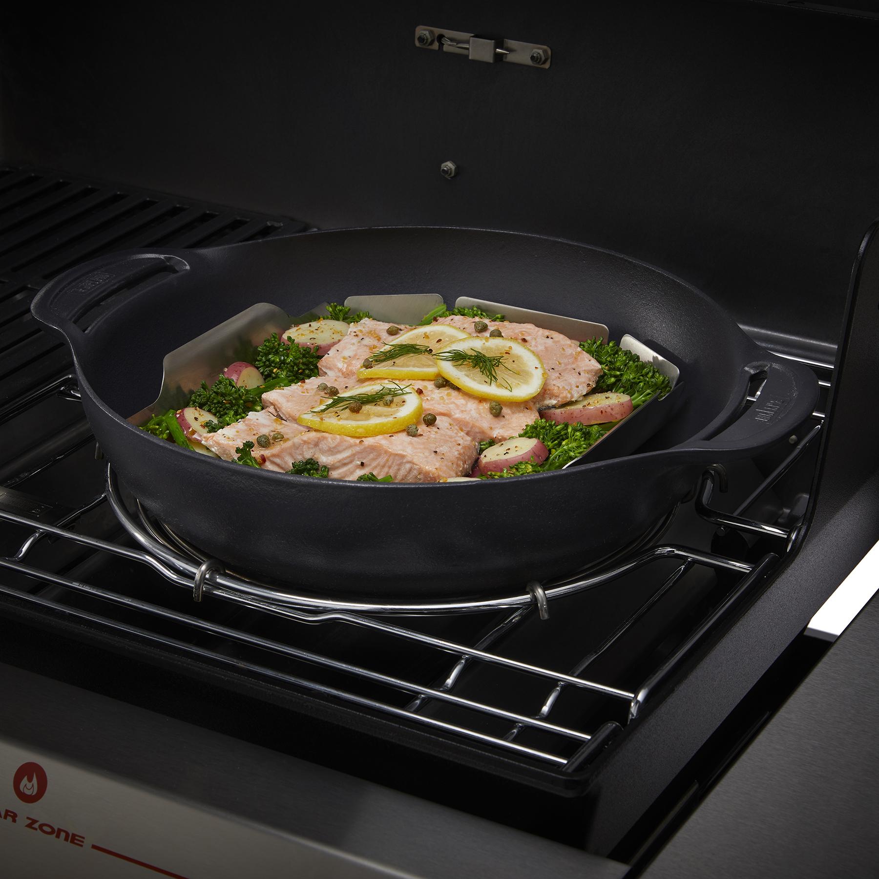 7606 WEBER CRAFTED Wok & Steamer