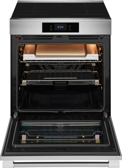 Frigidaire PCFI3085BF 30" Induction Range with Stone-Baked Pizza