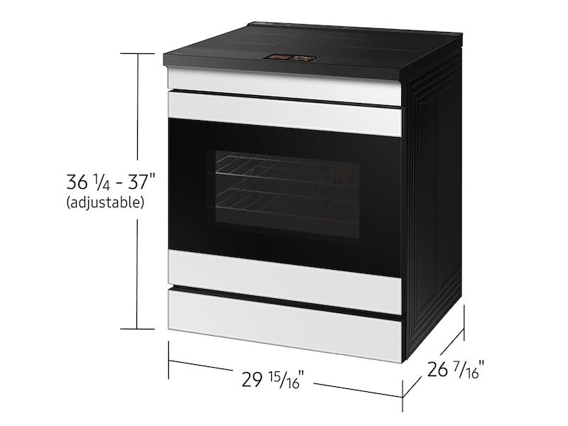 Samsung NSI6DG9900SR Bespoke 6.3 cu. ft. AI Slide-In Induction Range with AI Hub™ & Smart Oven Camera in Stainless Steel