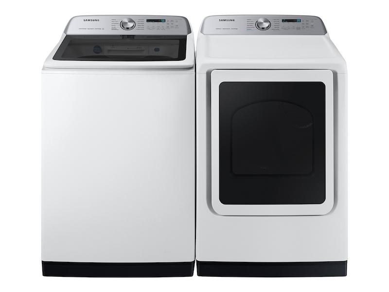 Samsung DVE55CG7100WA3 7.4 cu. ft. Smart Electric Dryer with Steam Sanitize+ in White