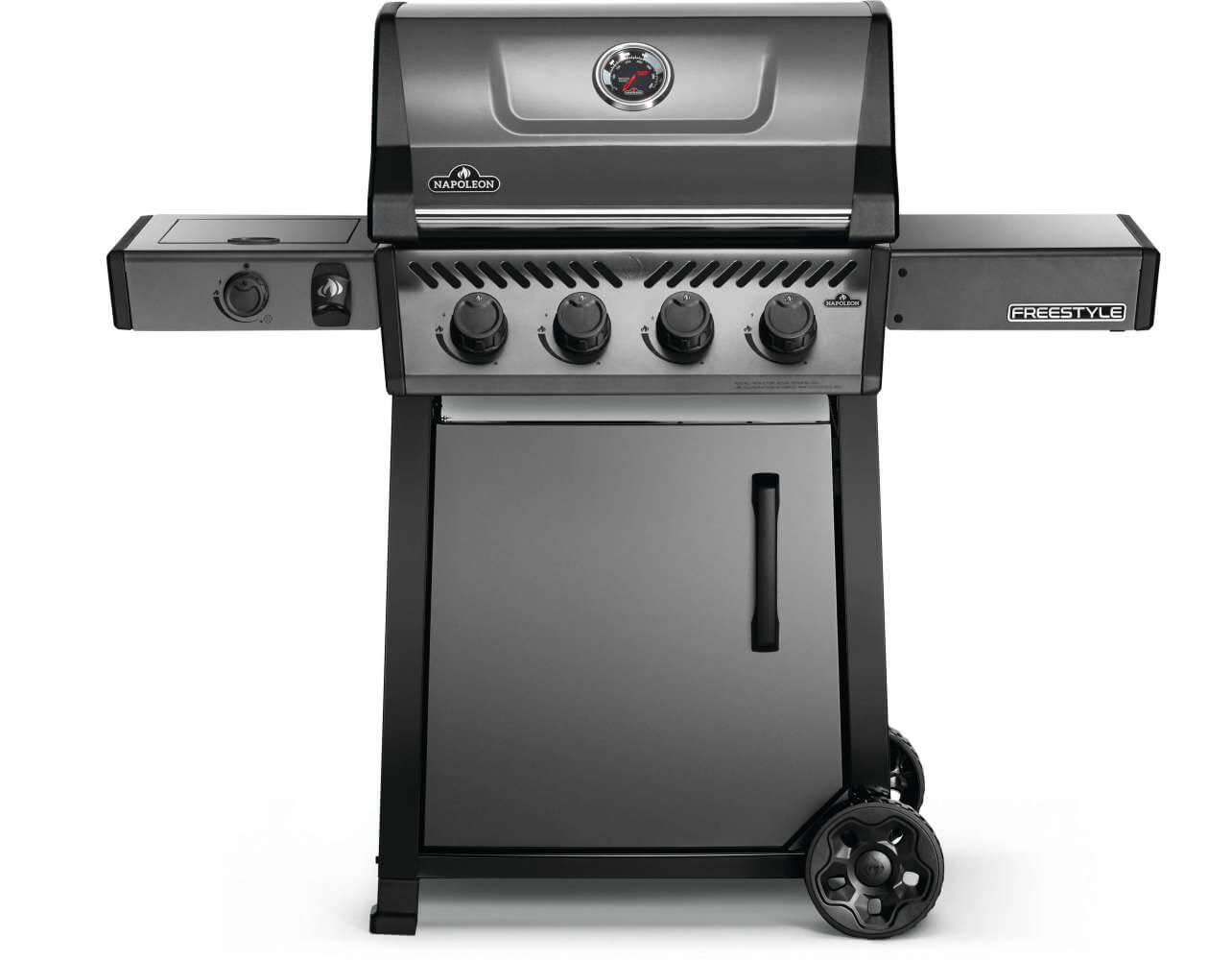 Napoleon Bbq F425DSBPGTECP Freestyle 425 SB with Range Side Burner , Propane, Graphite Grey