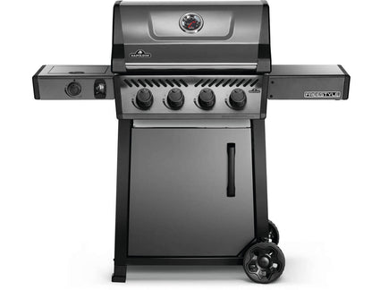 Napoleon Bbq F425DSBPGTECP Freestyle 425 SB with Range Side Burner , Propane, Graphite Grey