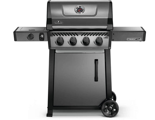 Napoleon Bbq F425DSBPGTECP Freestyle 425 SB with Range Side Burner , Propane, Graphite Grey