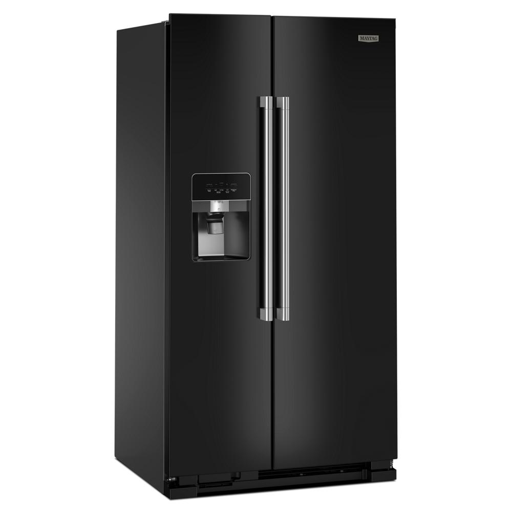 Maytag MRSF4036PB 36-Inch Wide Side-by-Side Refrigerator - 25 Cu. Ft.