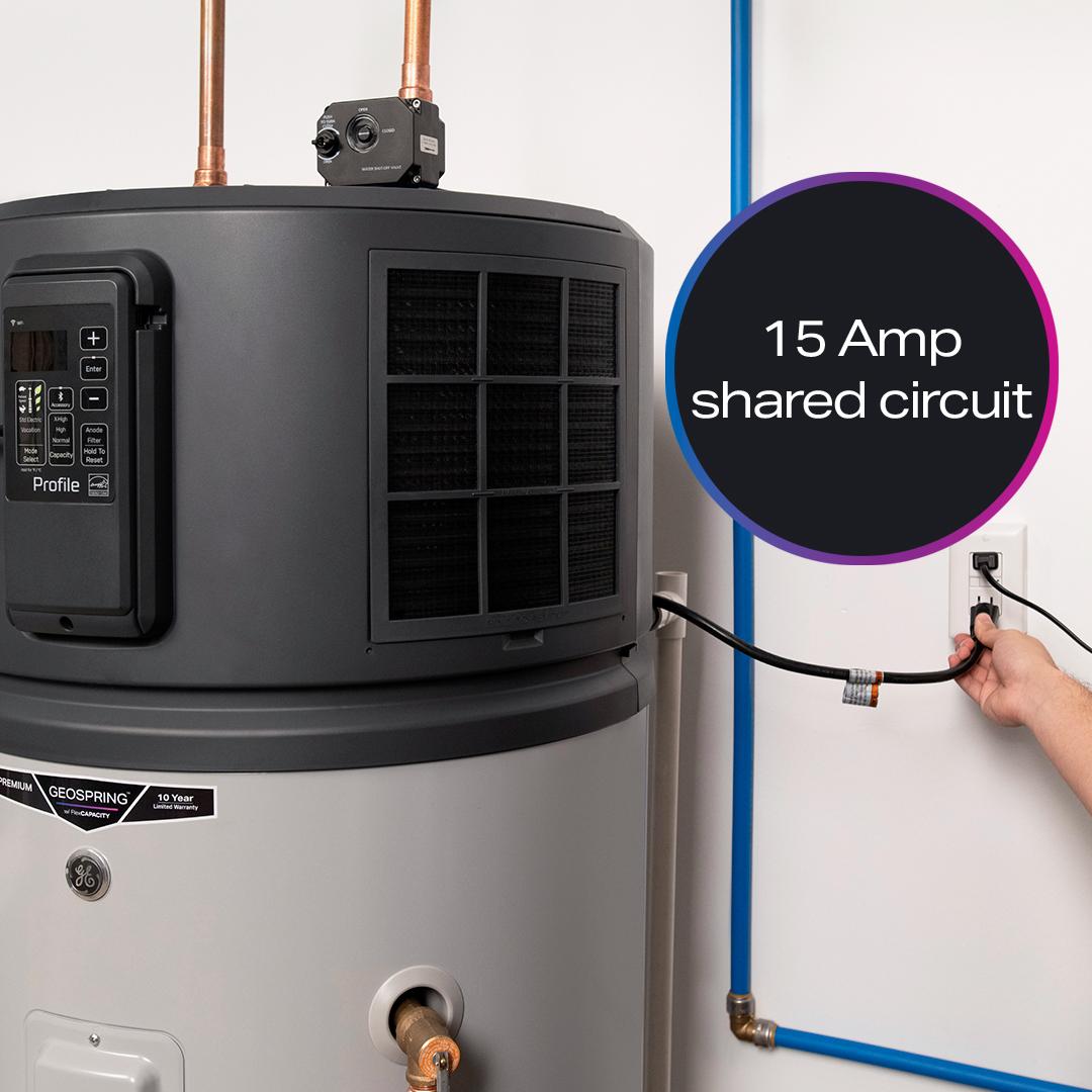 PJ50S10FPY GE Profile™ GEOSPRING™ Smart Hybrid Heat Pump Water Heater 50-gallon - 120V - FlexCapacity - Canada Only