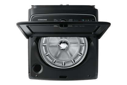 Samsung WA54CG7105AV Top Load Washer ActiveWave™ Agitator  Super Speed Wash  5.4 cu.ft.