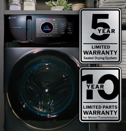 PFQ97HSPVRS GE Profile™ ENERGY STAR® 4.8 cu. ft. Capacity UltraFast Combo with Ventless Inverter Heat Pump Technology Washer/Dryer