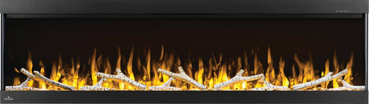 Napoleon Bbq NEFL60H3SV Trivista Pictura 60 Three-Sided Wall Hanging Electric Fireplace