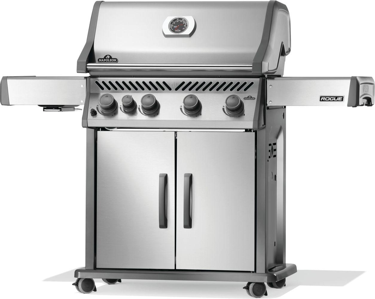 Napoleon Bbq R525SBPSS2FB Rogue 525 SB with Range Side Burner , Propane, Stainless Steel