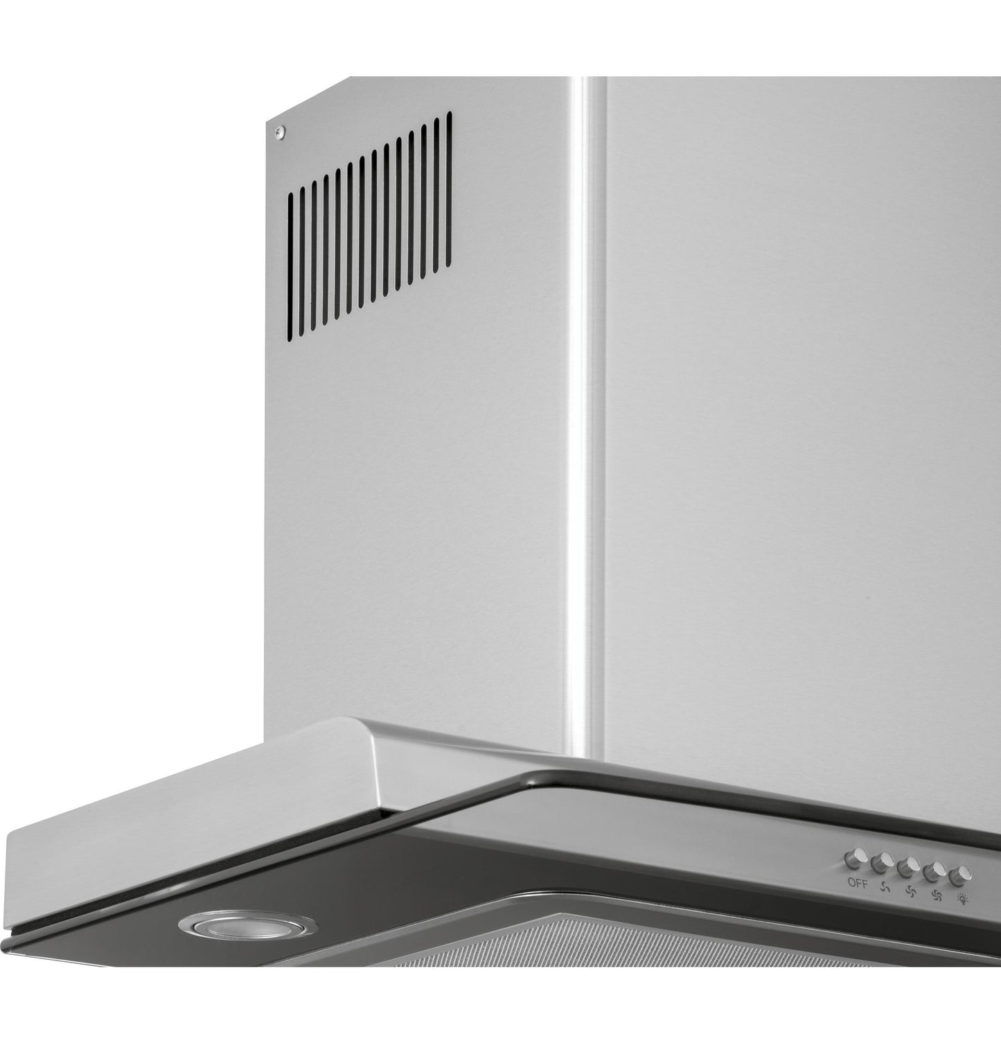 Cafe UVW7241SNSS 24" Chimney Vent with Tempered Glass