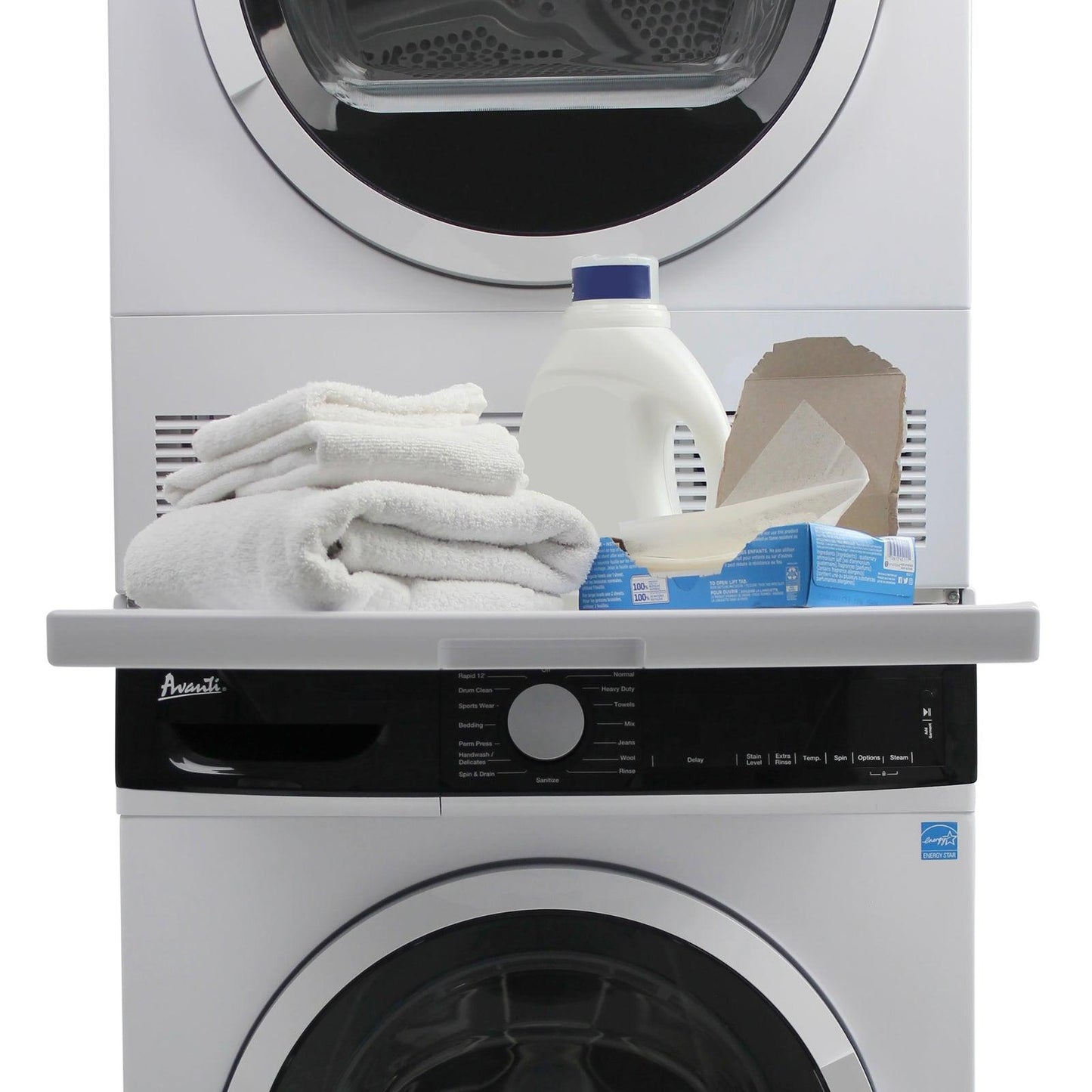 SK1V0W Avanti Laundry Stacking Kit
