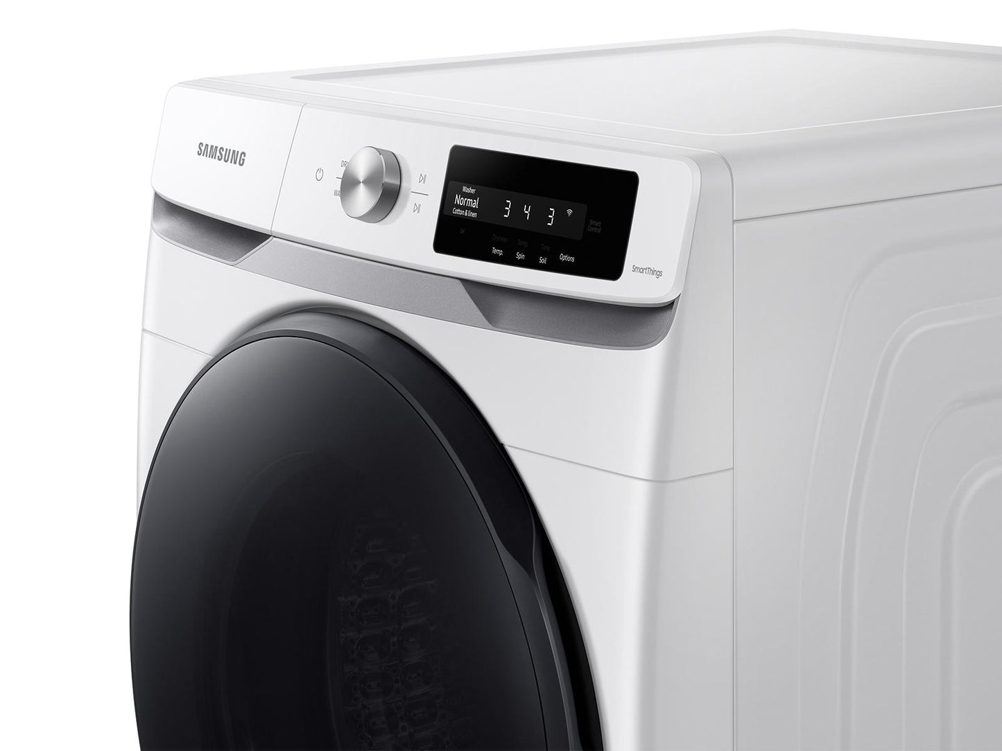 Samsung WF45A6400AW 4.5 cu. ft. Large Capacity Smart Dial Front Load Washer with Super Speed Wash in White