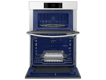 Samsung NQ70CB700D12 Bespoke Combi Wall Oven Dual Convection  Air Fry  1.9 cu.ft. & 5.1 cu.ft.