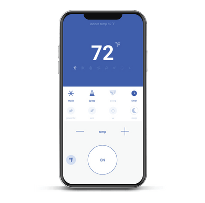 ZHP14DC Friedrich ZoneAire Premier 14,000 BTU Dual-Hose Smart Portable Air Conditioner with Heat Pump
