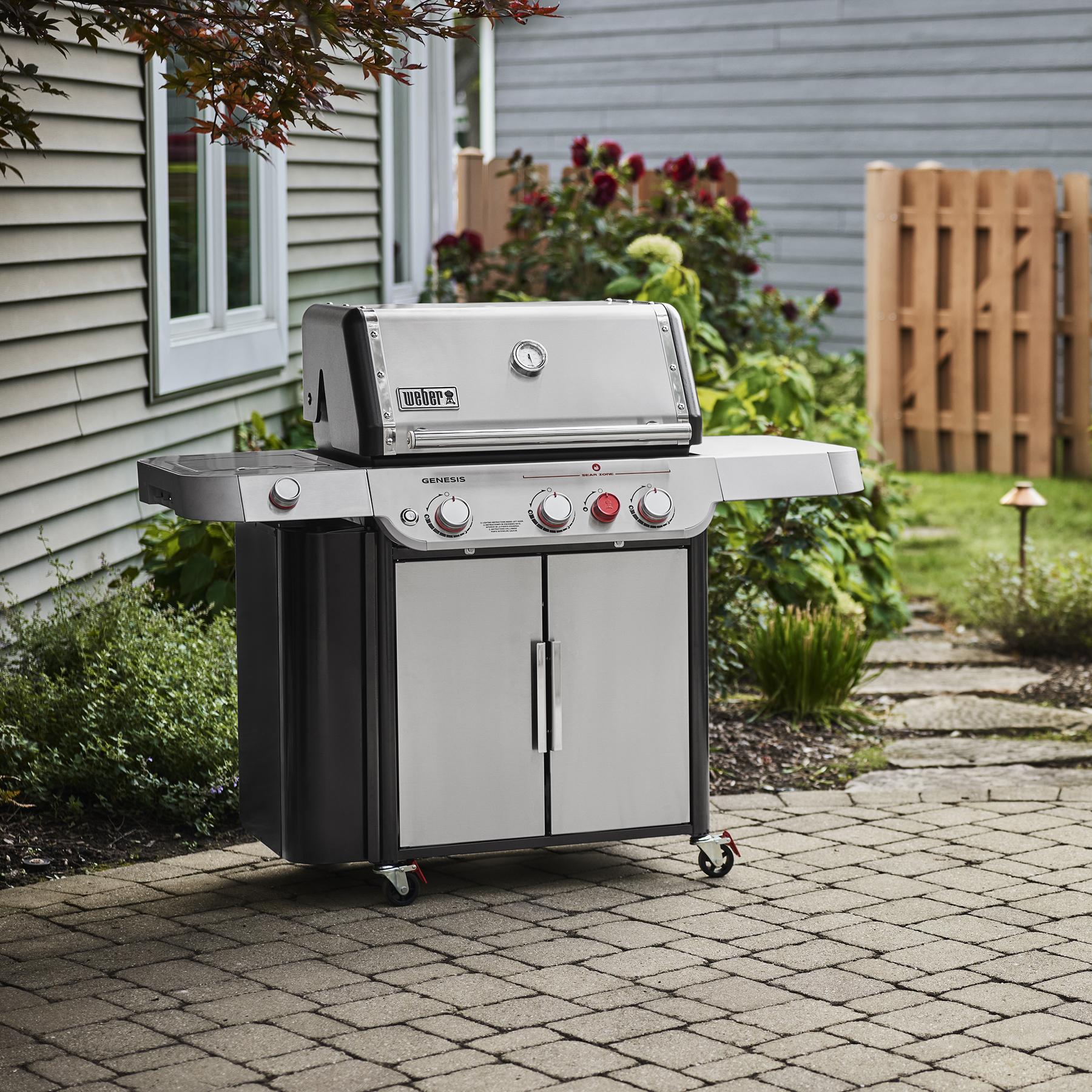 Weber 1500538 Genesis S-335 Gas Grill (Natural Gas) - Stainless Steel