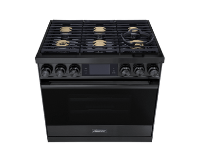 Dacor DOP36M86DPM 36" Range, Graphite Stainless Steel, Liquid Propane