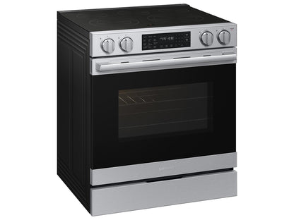 Samsung NSE80H63SR Bespoke Smart Slide-in Electric Range Pro Style Design  Air Fry Max  True Convection