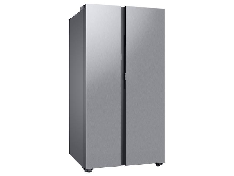 Samsung RS28CB7600QLAA Bespoke Side-by-Side 28 cu. ft. Refrigerator with Beverage Center™ in Stainless Steel