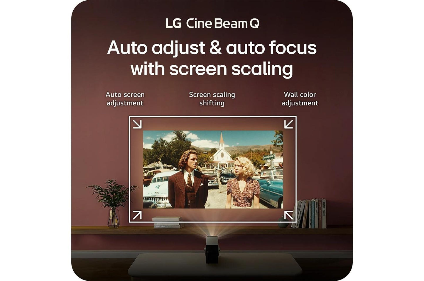 PU600U LG CineBeam Q 4K UHD Smart Portable Laser Projector PU600U (2026)