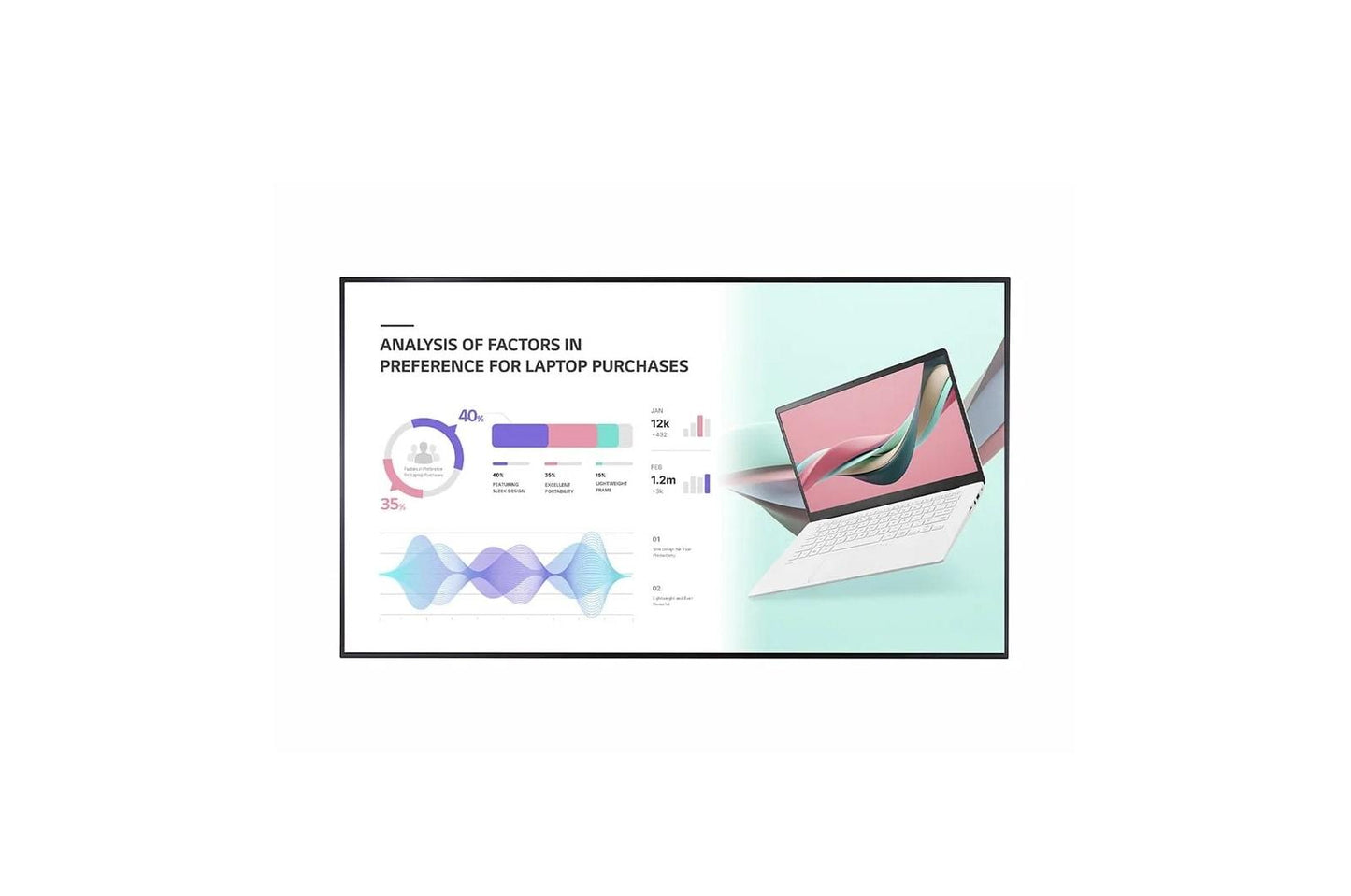 Lg 86UH5JH 86" UH5J-H Series High Haze LCD UHD Signage with webOS™, IP5X Ratingt