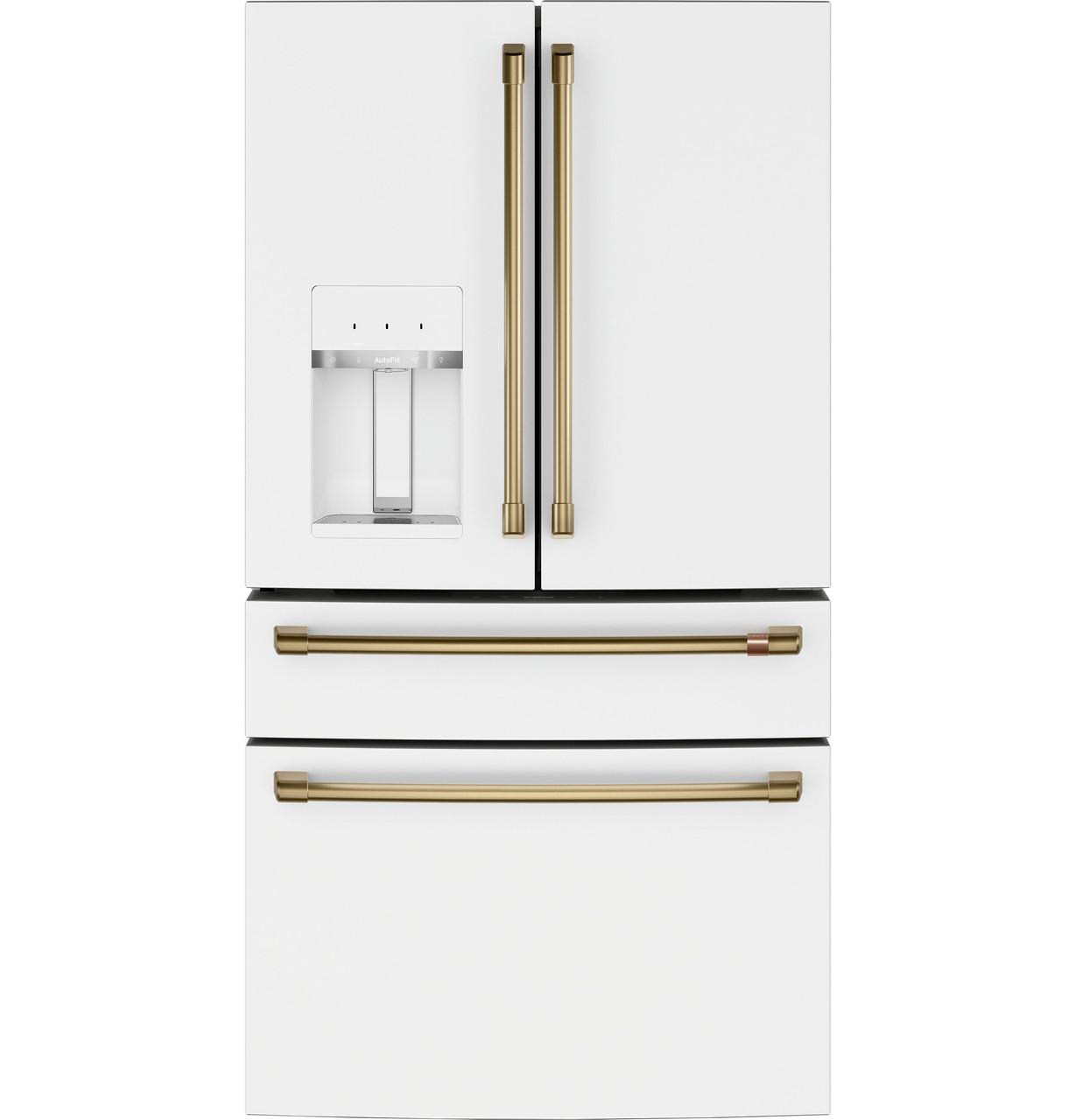 Cafe CXQB4H4PNCG Caf(eback)™ Refrigeration Handle Kit - Brushed Brass