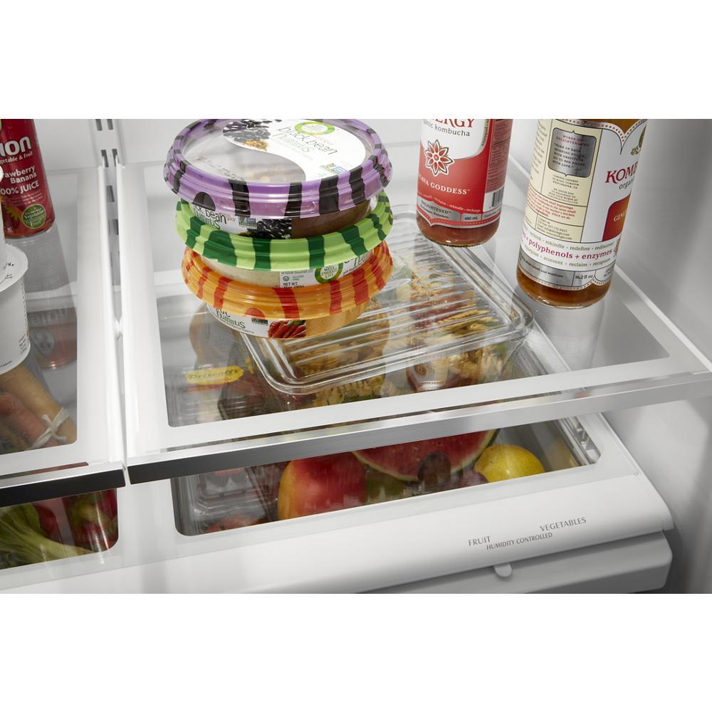 Whirlpool 36-inch Wide Counter Depth French Door Refrigerator - 20 cu. ft.