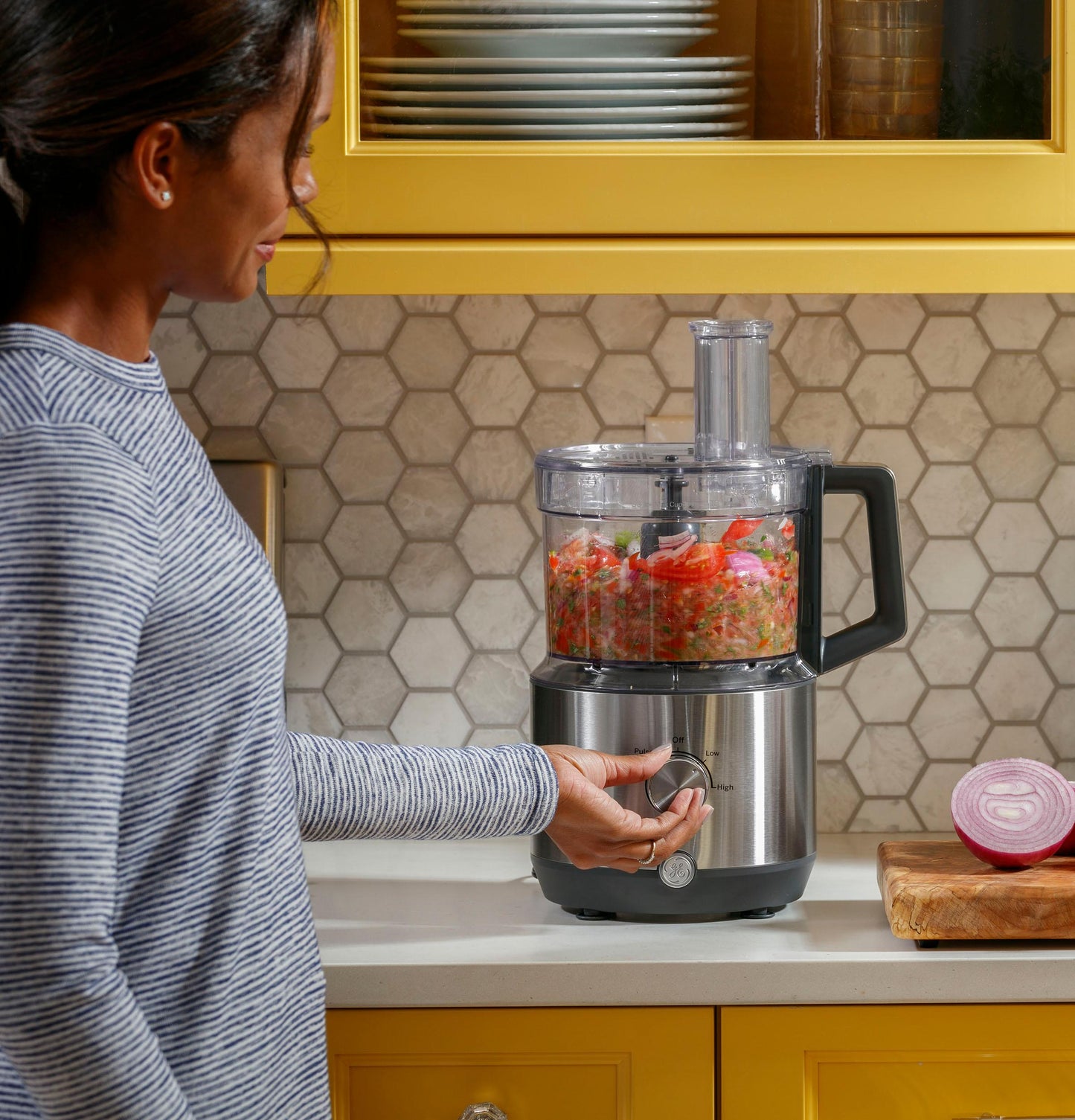 G8P0AASSPSS GE 12-Cup Food Processor