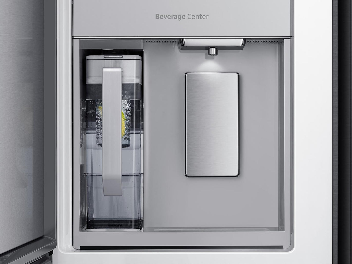 Samsung RF29A9671SG 29 cu. ft. Smart 4-Door Flex™ Refrigerator with Beverage Center and Dual Ice Maker in Black Stainless Steel