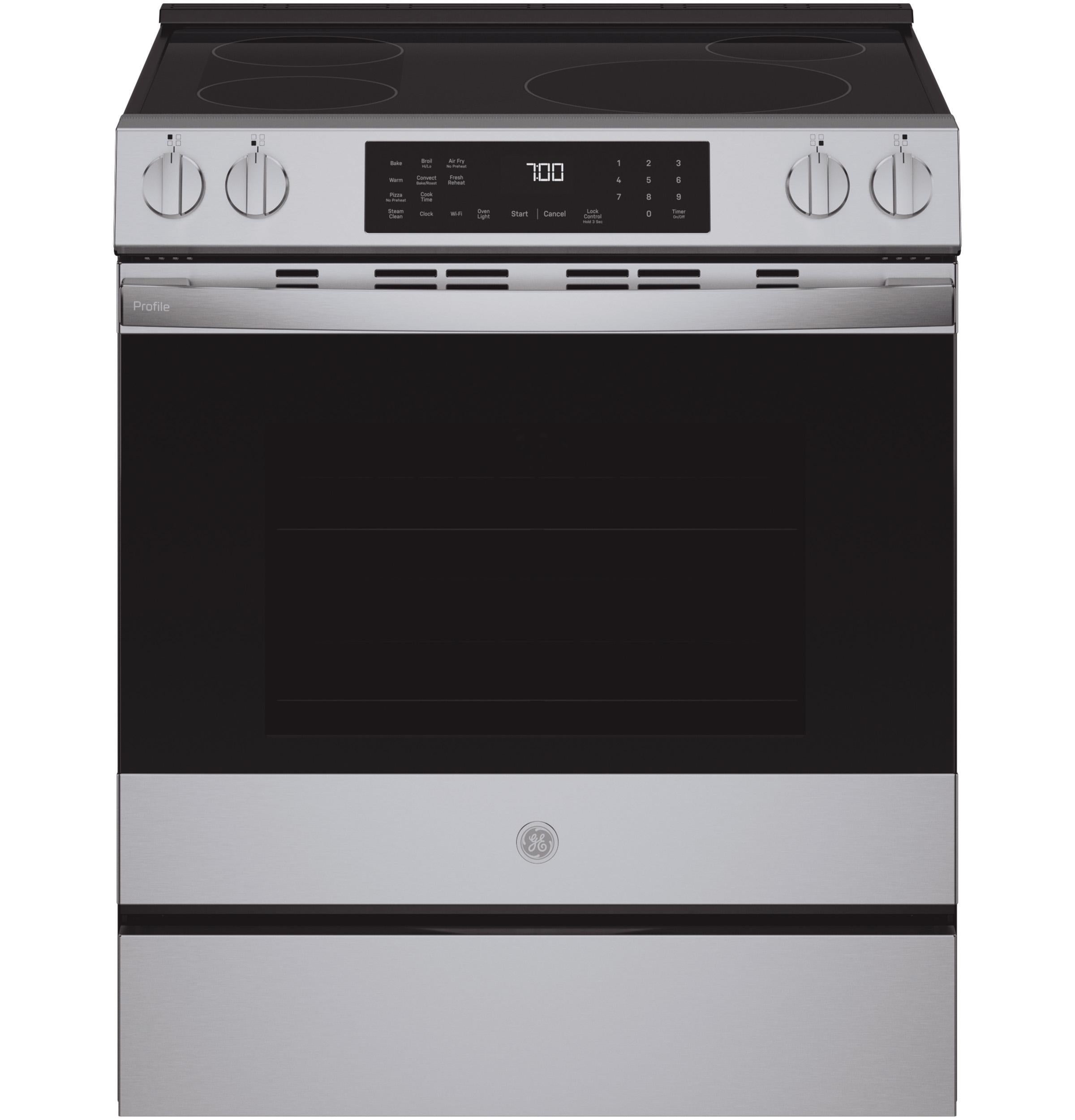 PHS700AYFS GE Profile™ ENERGY STAR® 30" Smart Slide-In Induction and Convection Range with No Preheat Air Fry and EasyWash™ Oven Tray