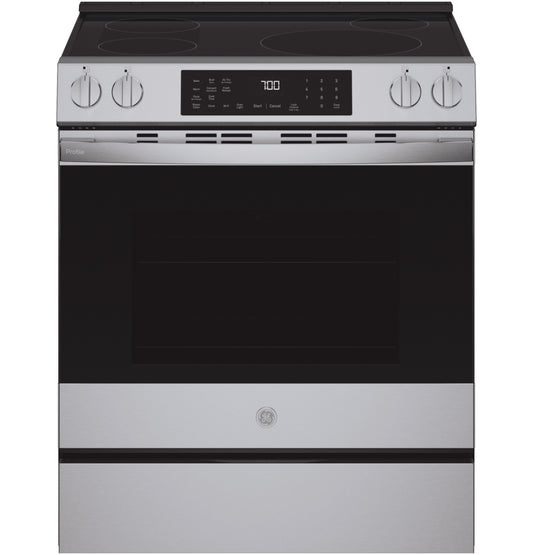 PHS700AYFS GE Profile™ ENERGY STAR® 30" Smart Slide-In Induction and Convection Range with No Preheat Air Fry and EasyWash™ Oven Tray