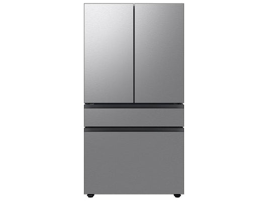 Samsung RF70F23DER Bespoke 23 cu. ft. Counter Depth 4-Door French Door Refrigerator with Inner Beverage Center™ & FlexZone™ Drawer in Stainless Steel