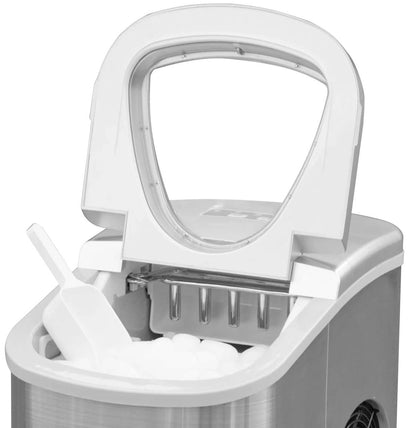 Frigidaire EFIC117SS 26-lb Compact Countertop Ice Maker - Stainless Steel