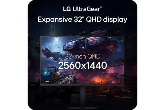 Lg 32G620BB 32 Inch UltraGear™ G6, QHD 200Hz Gaming Monitor