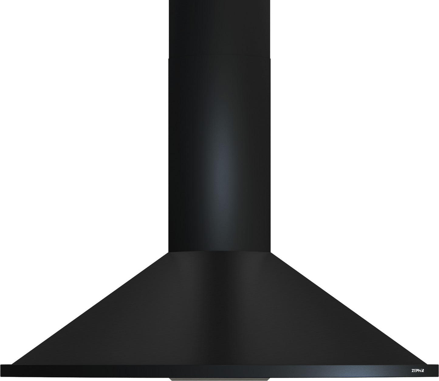 Zephyr ZSAM90FB Savona Wall, 90cm, Black, LED, 600 CFM w/ACT