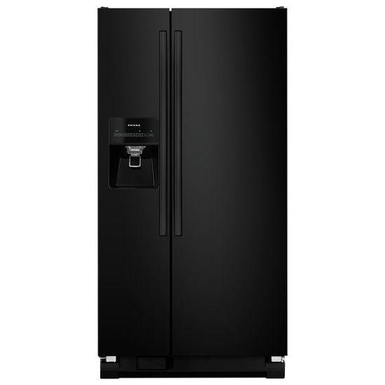 Amana® Side-by-Side Refrigerator with Deli Drawer - Black