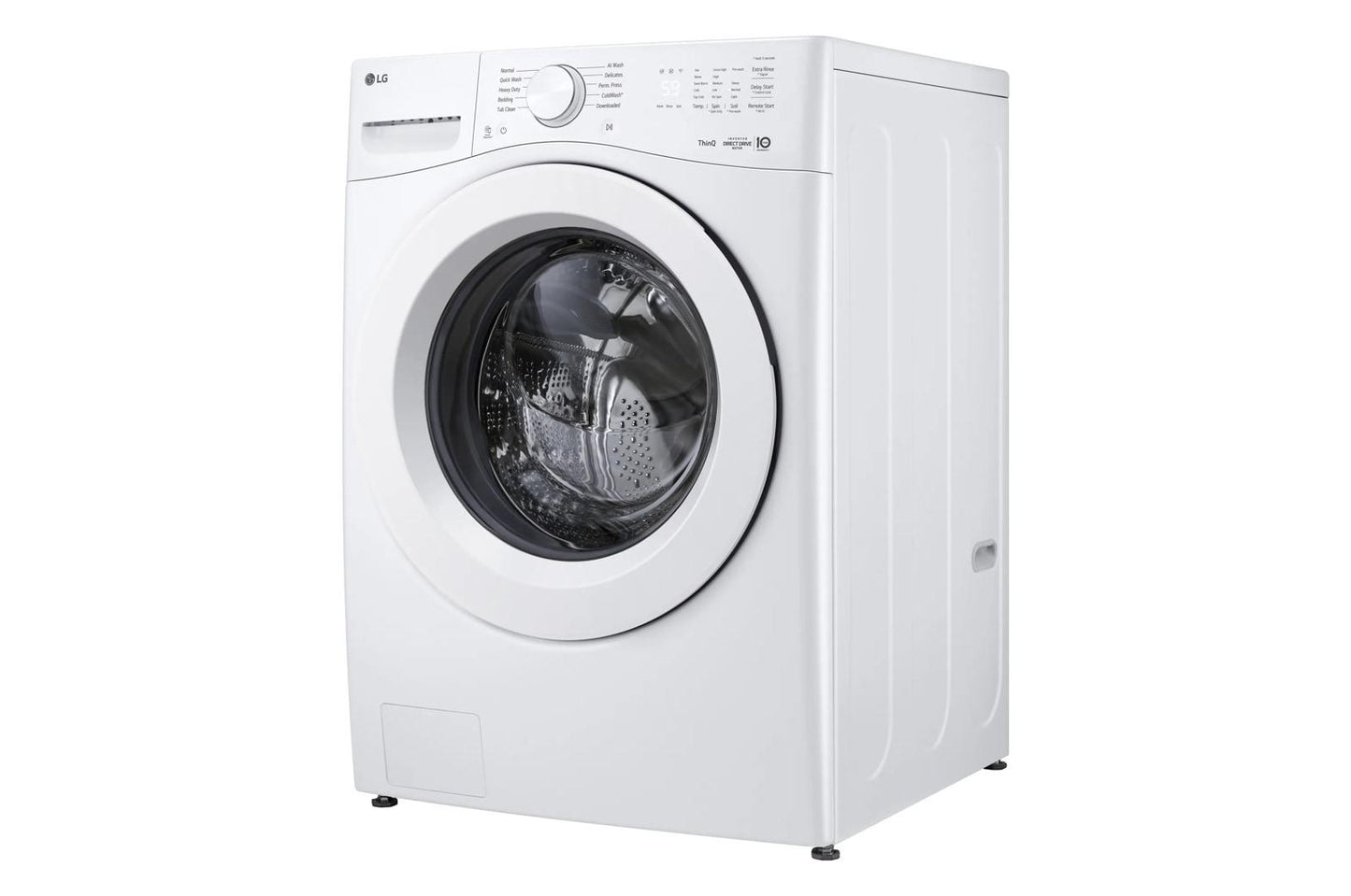 Lg WM3420CW 4.5 cu. ft. Ultra Large Capacity Smart Front Load Washer