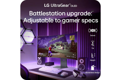 Lg 45GX90SAB 45 Inch UltraGear™ OLED WQHD 240Hz 0.03ms G-Sync Compatible 800R Curved Gaming Monitor with webOS