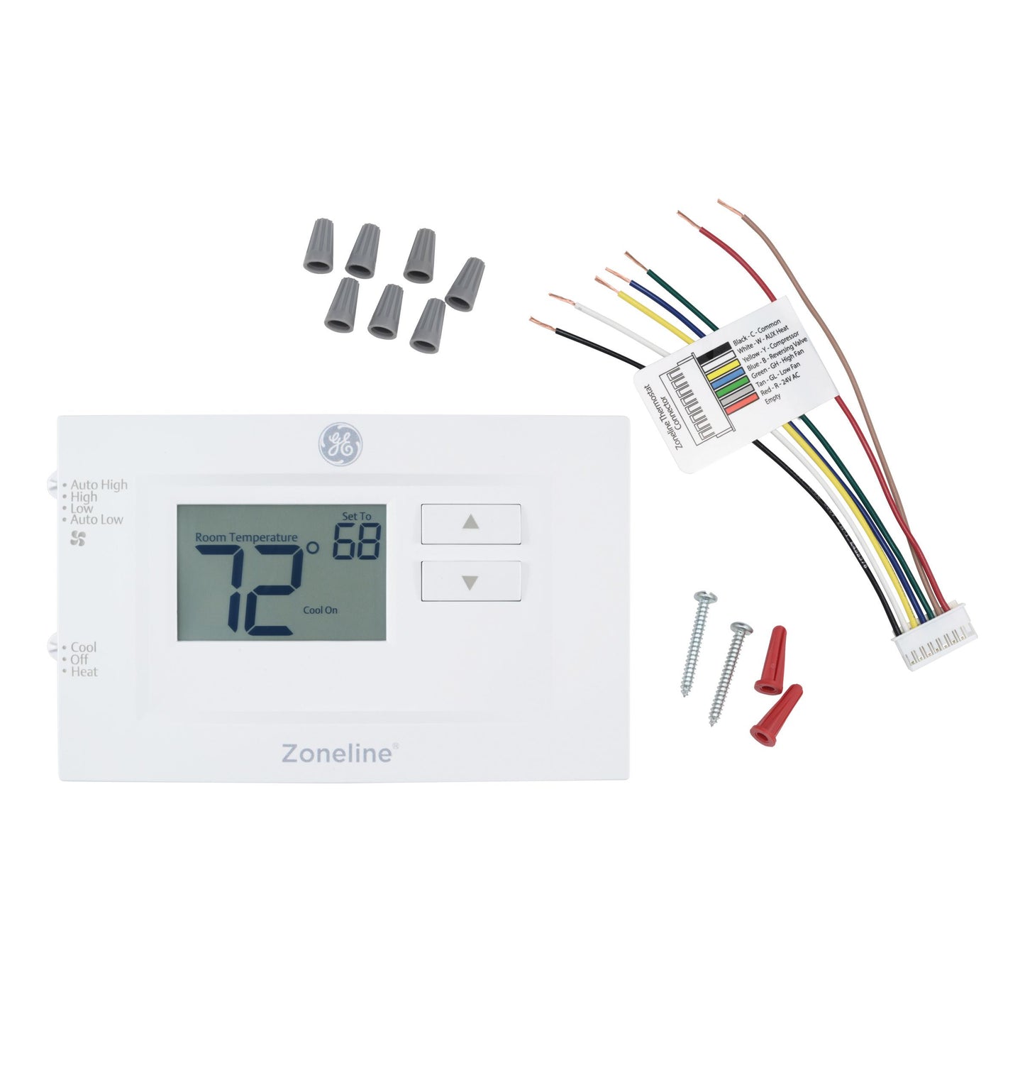 Ge Appliances RAK149F2A Wall thermostat - Non programmable