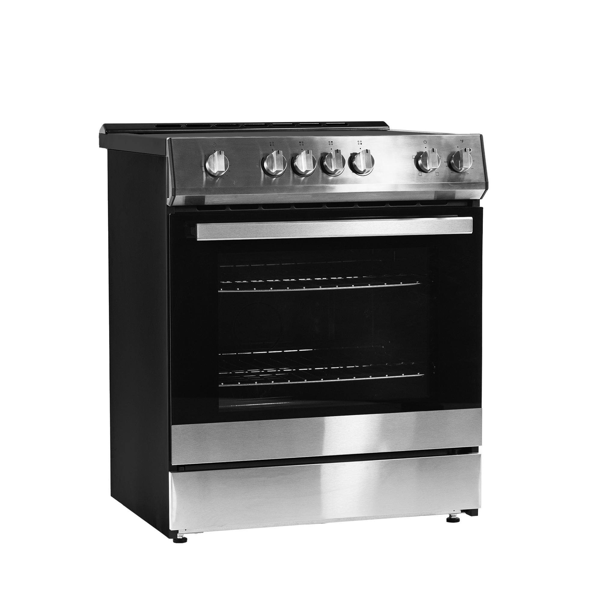 DRRM300BSS Danby 30 Slide in Smooth Top Electric Range with Knob Controls in Stainless Steel