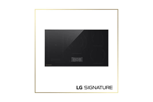 CBIU3639BE LG SIGNATURE 36 Inch Smart Induction Cooktop with 5 Elements and Flex Cooking Zone