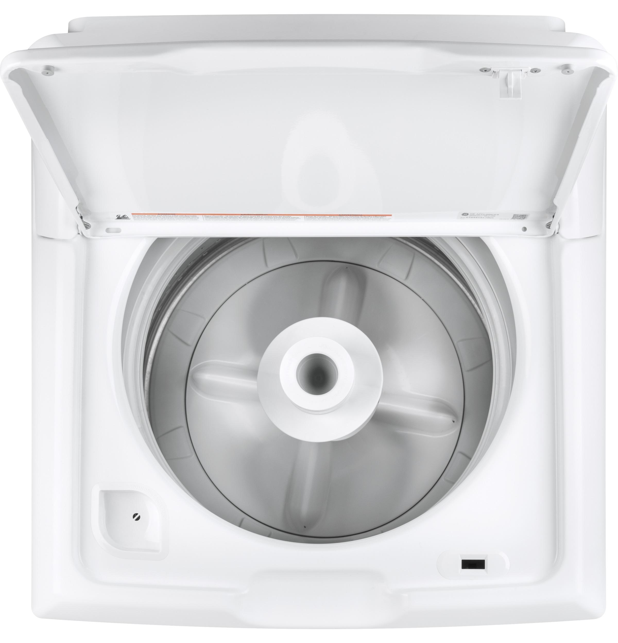 GTW325ASWWW GE® 4.0 cu. ft. Capacity Washer with Stainless Steel Basket and Water Level Control&#x200B;