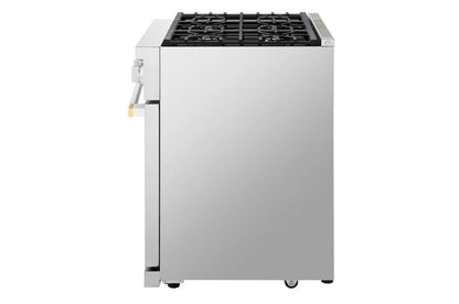 LPGU6319Y LG SIGNATURE 6.3 cu. ft. Smart Gas Slide-In Pro Range with Dynamic ProBake Convection®, Air Fry, Air Sous Vide and Roast Mode