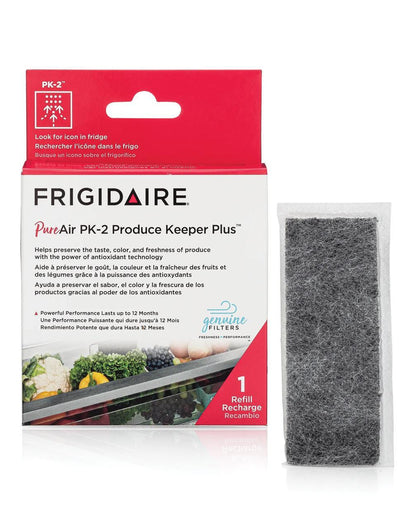 Frigidaire FRIGCOMBO14 FPPWFU01, FRGPAAF1 and (2) FRPAPK2RF Water Filter and Air Filter Combo Kit with Produce Keepers