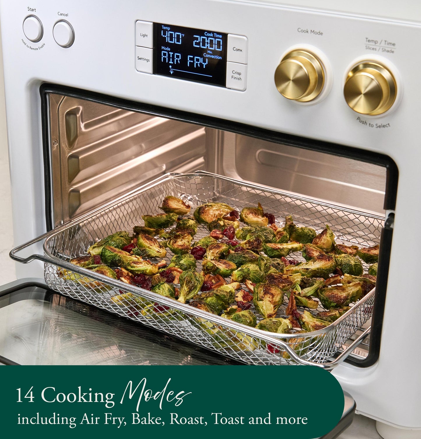 Cafe C9OADA1ZW7 CAF(EBACK)™ Couture™ Toaster Oven with Air Fry