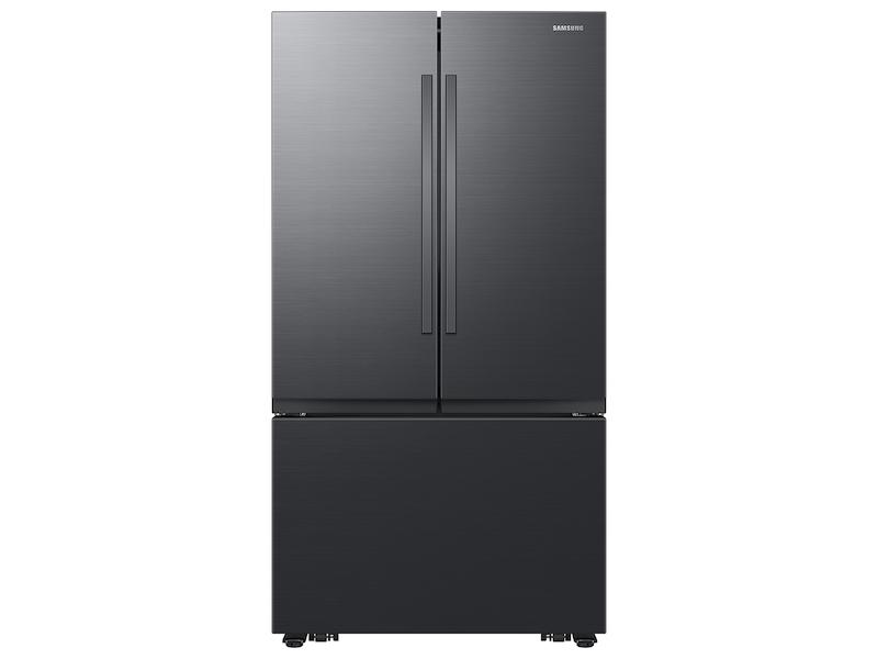 Samsung RF32CG5100MTAA 32 cu. ft. Mega Capacity 3-Door French Door Refrigerator with Dual Auto Ice Maker in Matte Black Steel