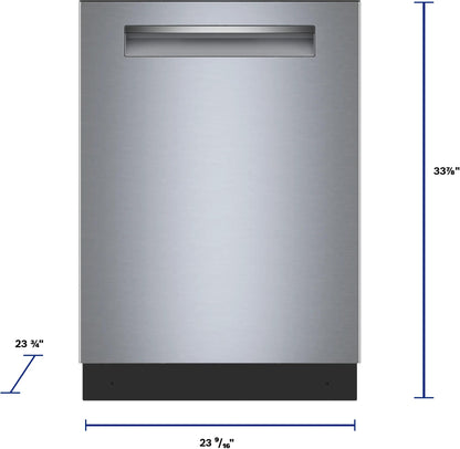 Bosch SHP65DM5N 500 Series, built-under dishwasher, 24'', Brushed steel anti-fingerprint
