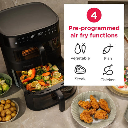 Frigidaire FRDA110B DualZone 4-in-1 Air Fryer