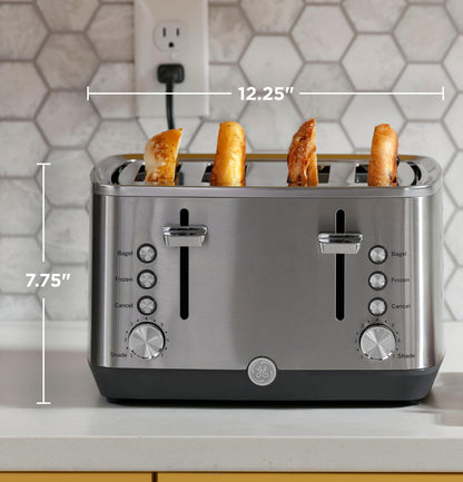 G9TMA4SSPSS GE 4-Slice Toaster